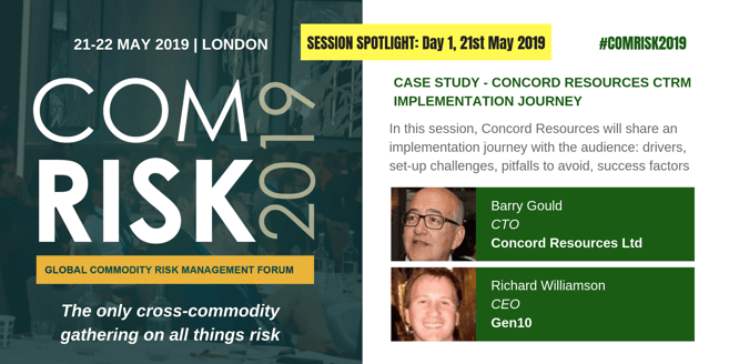 Join Gen10 and Concord Resources at ComRisk 2019